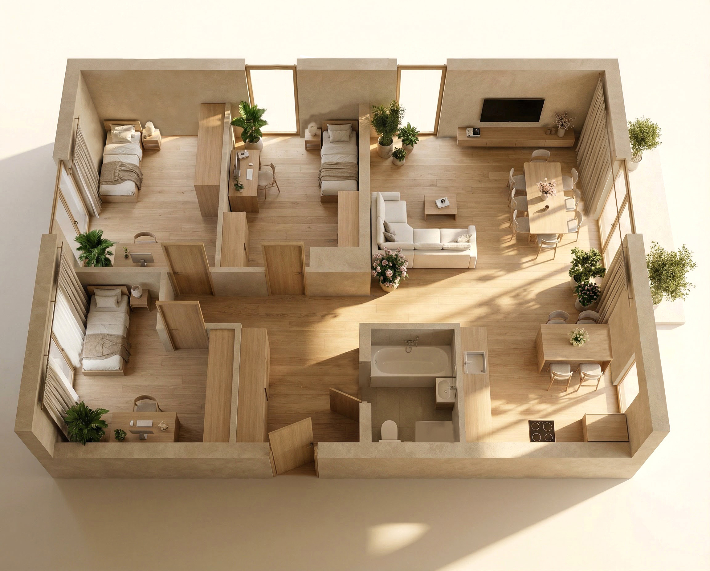 lewe leśmiana parter NR 1